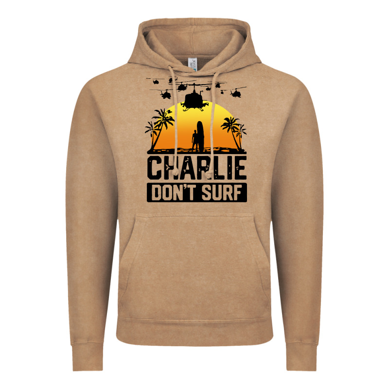 Summer Vacation Charlie Don't Surf Vintage Hoodie by artisFamous | Teevron
