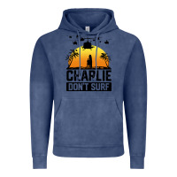 Vintage Denim summer vacation charlie don't surf Vintage Hoodie - artisFamous