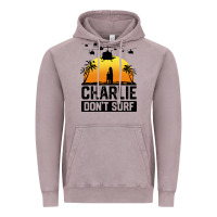 Vintage Zinc summer vacation charlie don't surf Vintage Hoodie - artisFamous