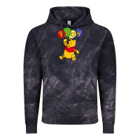 Cloud Black hunny the pooh Vintage Hoodie - artisFamous