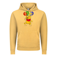 Vintage Mustard hunny the pooh Vintage Hoodie - artisFamous