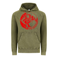 Vintage Olive xenomorph Vintage Hoodie - artisFamous