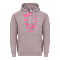 Vintage Zinc Pink Ribbon Vintage Hoodie - artisFamous