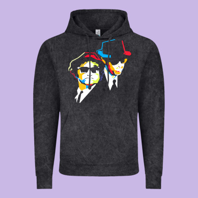 Blues Brothers Vintage Hoodie Designed By Artisfamous