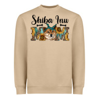 Mushroom western shiba inu mom Heavyweight Sweatshirt - RanaPortraitStore