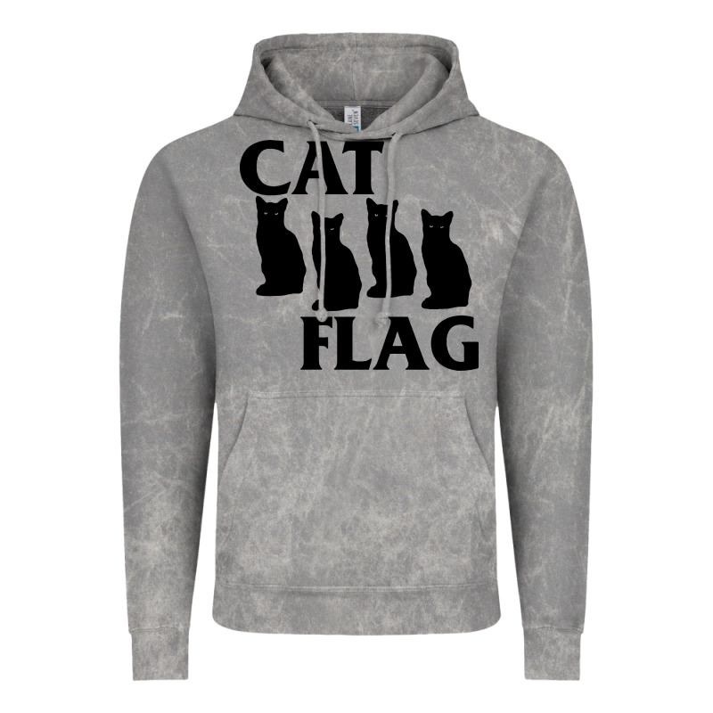 Cat Flag Vintage Hoodie by artisFamous | Teevron
