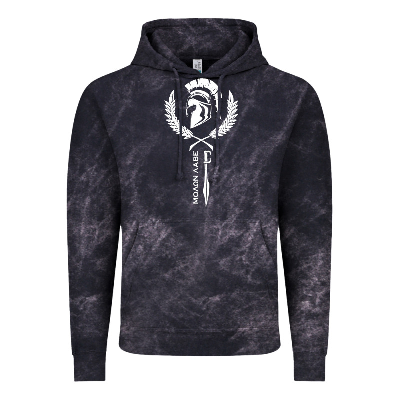 Sparta Krieger Fitness   Molon Labe Vintage Hoodie by artisFamous | Teevron
