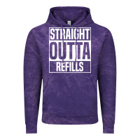 Cloud Purple straight outta refills funny pharmacy technician pharmacist Vintage Hoodie - artisFamous