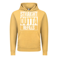 Vintage Mustard straight outta refills funny pharmacy technician pharmacist Vintage Hoodie - artisFamous