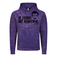 Cloud Purple be curious not judgemental Vintage Hoodie - artisFamous
