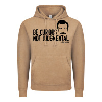 Vintage Coffee be curious not judgemental Vintage Hoodie - artisFamous