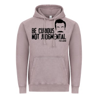 Vintage Zinc be curious not judgemental Vintage Hoodie - artisFamous