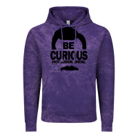 Cloud Purple be curious not judgmental Vintage Hoodie - artisFamous