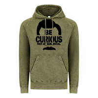 Vintage Olive be curious not judgmental Vintage Hoodie - artisFamous