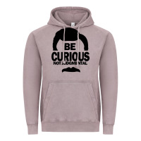 Be Curious Not Judgmental Vintage Hoodie | Teevron