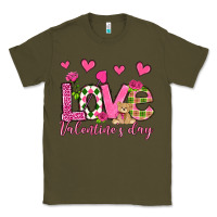 Army Green love valentine's day olivia Classic Tee - OliviaCreatesArt
