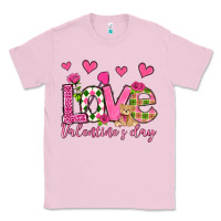 Bubblegum Pink love valentine's day olivia Classic Tee - OliviaCreatesArt