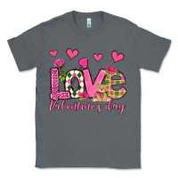 Charcoal Heather love valentine's day olivia Classic Tee - OliviaCreatesArt
