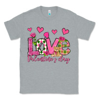 Heather Grey love valentine's day olivia Classic Tee - OliviaCreatesArt