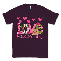 Plum love valentine's day olivia Classic Tee - OliviaCreatesArt