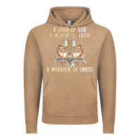 Vintage Coffee child of god woman of faith warrior of christ Vintage Hoodie - artisFamous