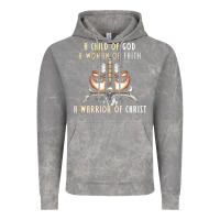 Cloud Rock child of god woman of faith warrior of christ Vintage Hoodie - artisFamous