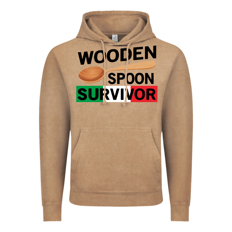 Funny Wooden Spoon Survivor Vintage Hoodie by artisFamous | Teevron