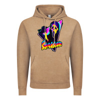 Vintage Coffee scream horror movie Vintage Hoodie - artisFamous
