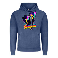 Vintage Denim scream horror movie Vintage Hoodie - artisFamous