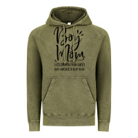 Vintage Olive boy mom less drama than girls but harder to Vintage Hoodie - artisFamous