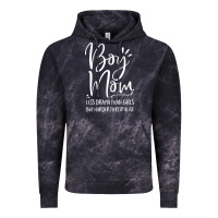 Cloud Black boy mom less drama than girls but harder to Vintage Hoodie - artisFamous