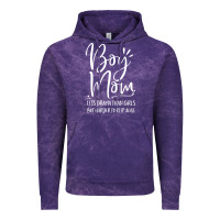Cloud Purple boy mom less drama than girls but harder to Vintage Hoodie - artisFamous