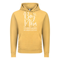 Vintage Mustard boy mom less drama than girls but harder to Vintage Hoodie - artisFamous