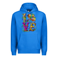True Royal mardi gras love with king cake Premium Hoodie - RanaPortraitStore