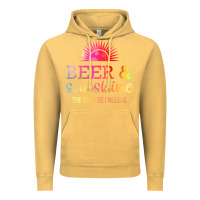Vintage Mustard the only bs i need is beer sunshine Vintage Hoodie - artisFamous