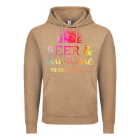 Vintage Coffee the only bs i need is beer sunshine Vintage Hoodie - artisFamous