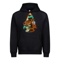 Black horse arrowhead Urban Hoodie - Jasminsmagicworld