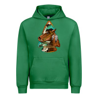 Emerald horse arrowhead Urban Hoodie - Jasminsmagicworld