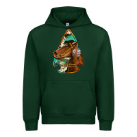 Foreset Green horse arrowhead Urban Hoodie - Jasminsmagicworld