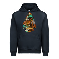 Navy horse arrowhead Urban Hoodie - Jasminsmagicworld