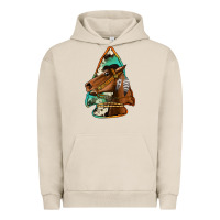 Pigment French Oak horse arrowhead Urban Hoodie - Jasminsmagicworld
