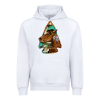 White horse arrowhead Urban Hoodie - Jasminsmagicworld