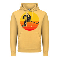 Vintage Mustard Hockey 1 Vintage Hoodie - artisFamous
