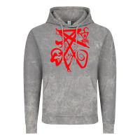 Cloud Rock lucifer calligraphy 2 Vintage Hoodie - artisFamous