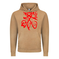 Vintage Camel lucifer calligraphy 2 Vintage Hoodie - artisFamous