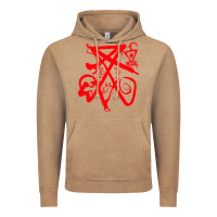 Vintage Coffee lucifer calligraphy 2 Vintage Hoodie - artisFamous