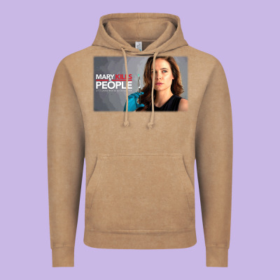 Mary Kills People Vintage Hoodie Designed By Artisfamous