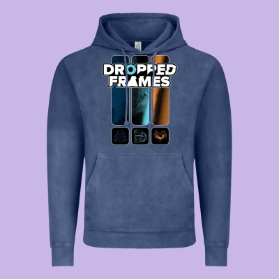 Dropped Frames Vintage Hoodie Designed By Artisfamous