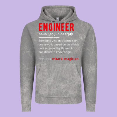 Engineer Definition Vintage Hoodie Designed By Artisfamous
