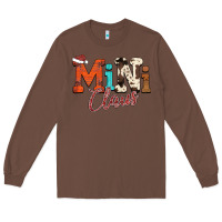 Chestnut Mini Claus Long Sleeve Tee - CowhideDigitalArt